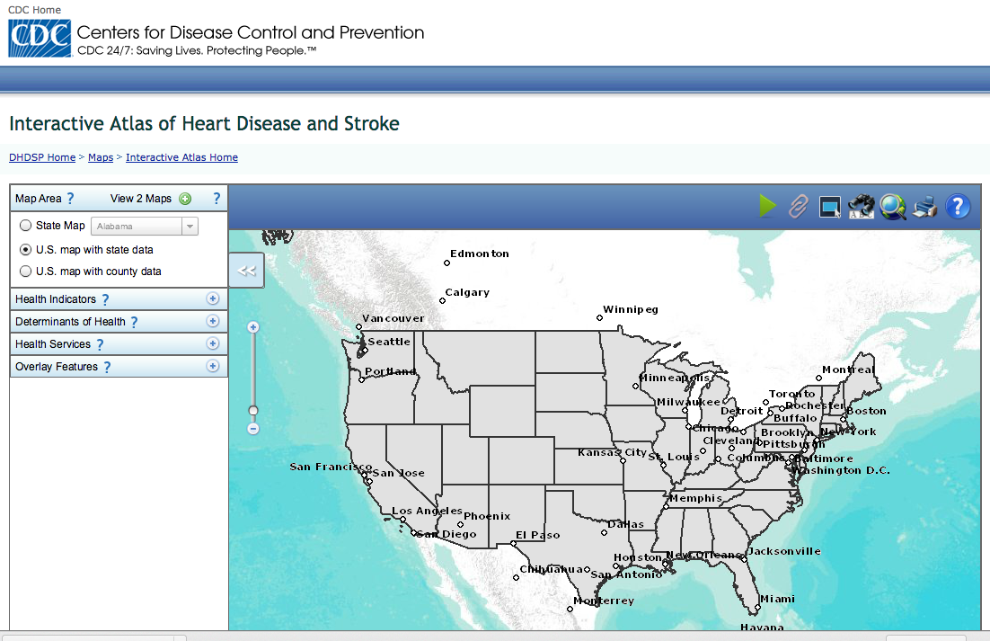 Interactive Atlas of Heart Disease and Stroke