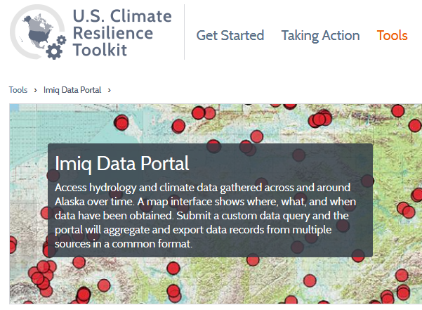 https://toolkit.climate.gov/tool/imiq-data-portal