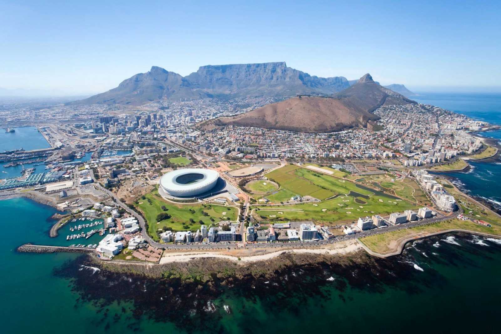 Aerial Photo of Western Cape