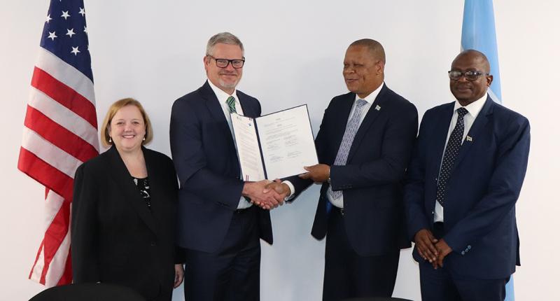 Botswana MOU Signing EDIR