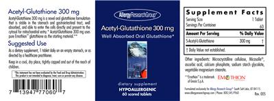 Acetyl-Glutathione 300 mg