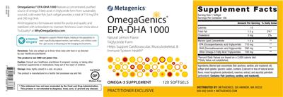 OmegaGenics® 5-in-1 Fish Oil 1000 mg EPA-DHA