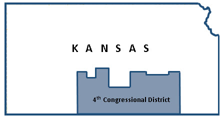 Kansas 4th District map
