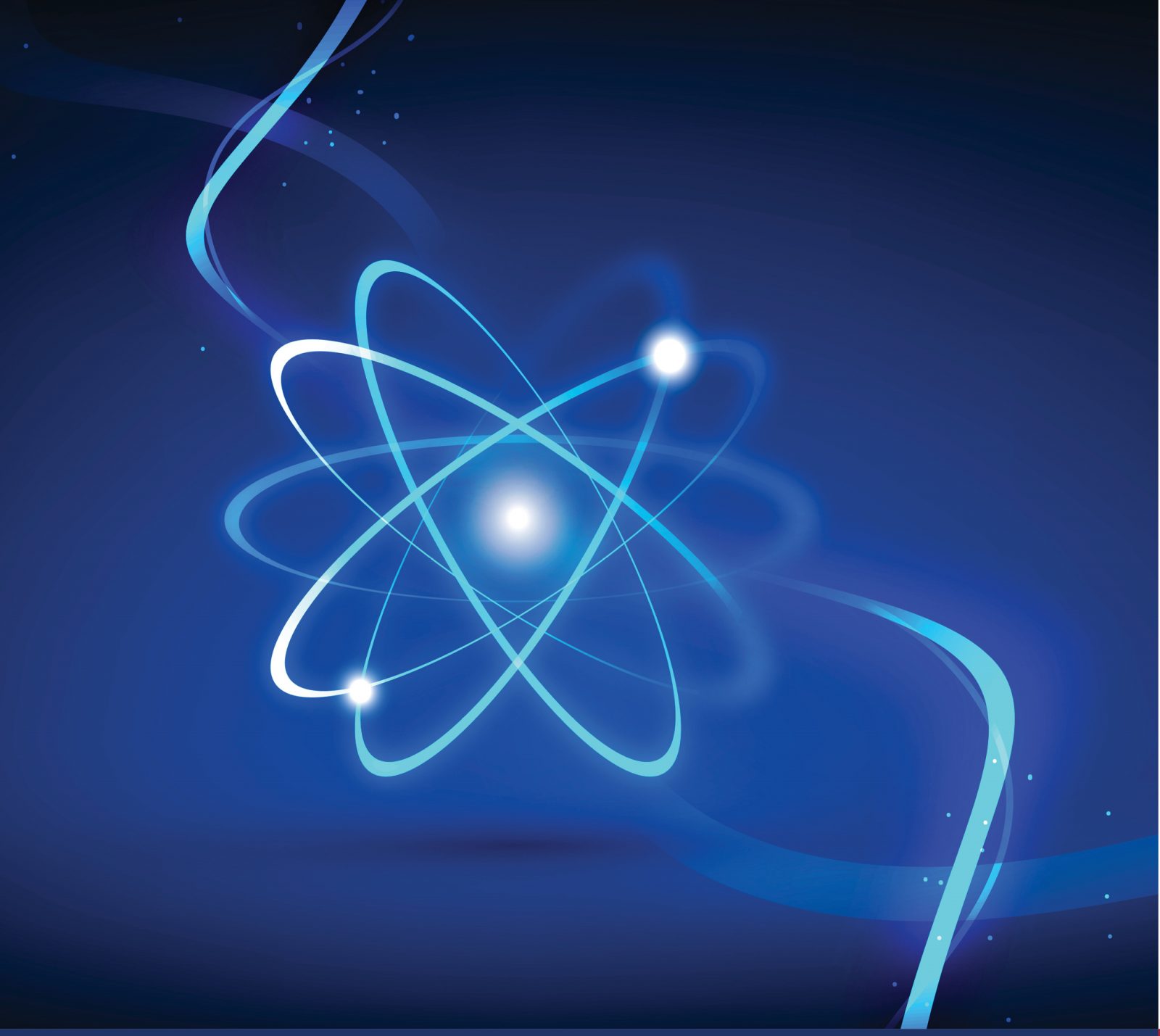 Business Briefing Banner highlighting name of RTM and image of a nuclear atom