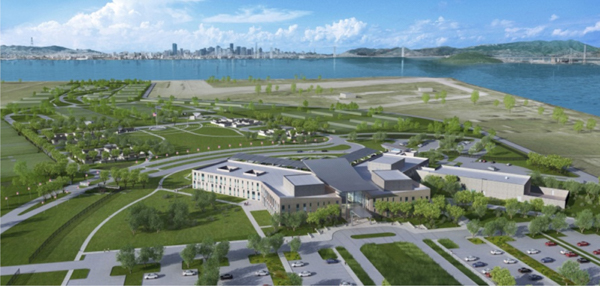 Rendering of the VA Alameda Point Project