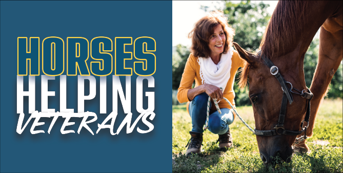 Horses Helping Veterans Program at Salt Lake City VA Health Care System