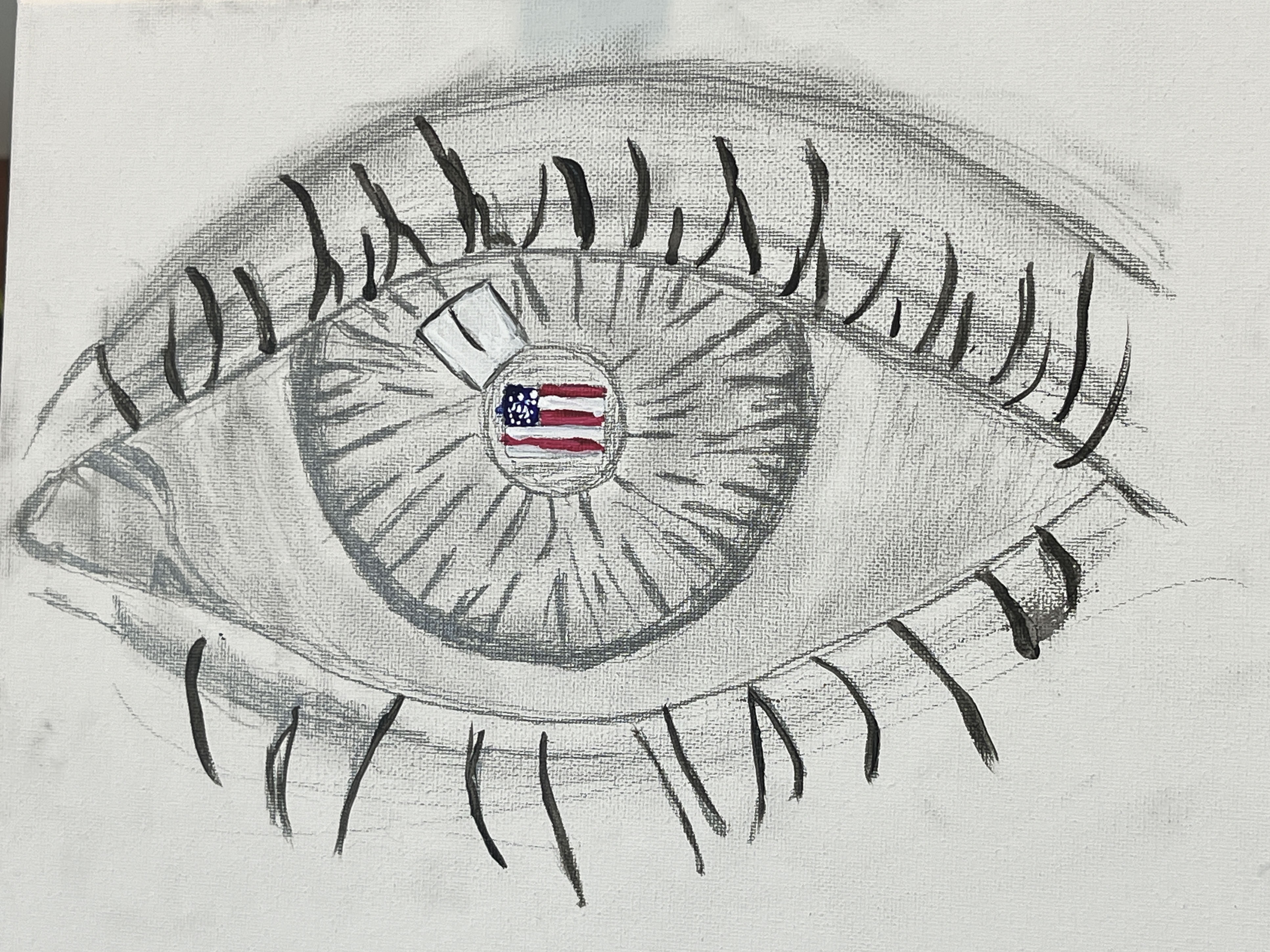 A Veteran's submission into the TVHS Creative Arts Festival Show in 2024.