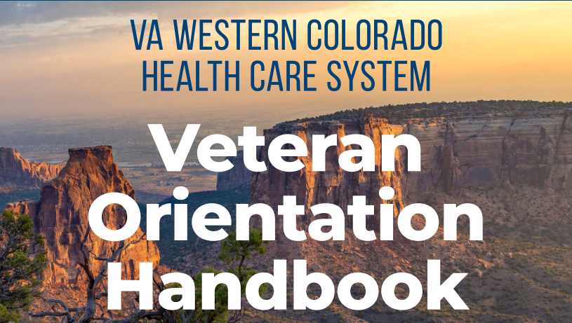 Handbook for new patients, offering Veterans guidance on navigating health care services and available resources.