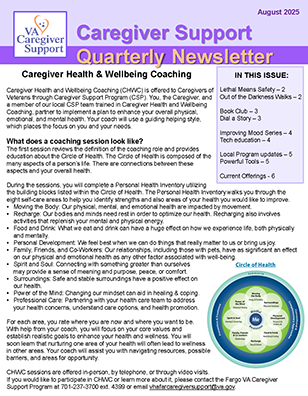Caregiver Support Quarterly Newsletter