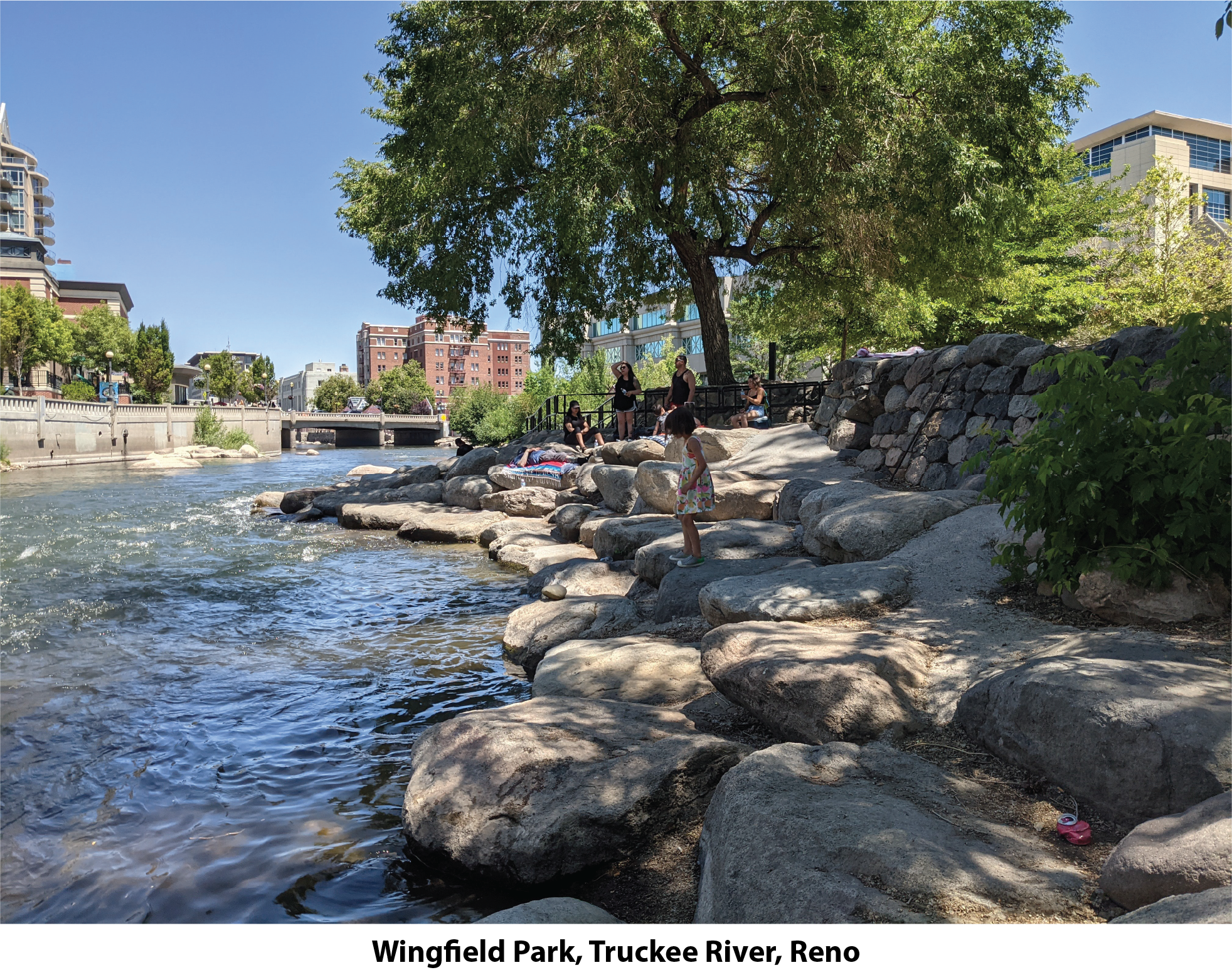 Wingfield Park, Truckee River, Reno, Nevada