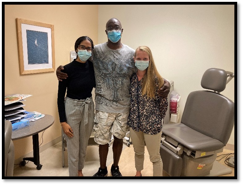 patient and residents together