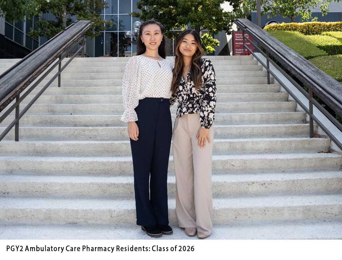 PGY2 Ambulatory Care Pharmacy Residents: Class of 2026