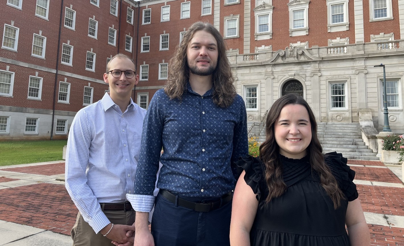 (L to R: Charlie Pitts, Dalton Scott, Brylee Burch)