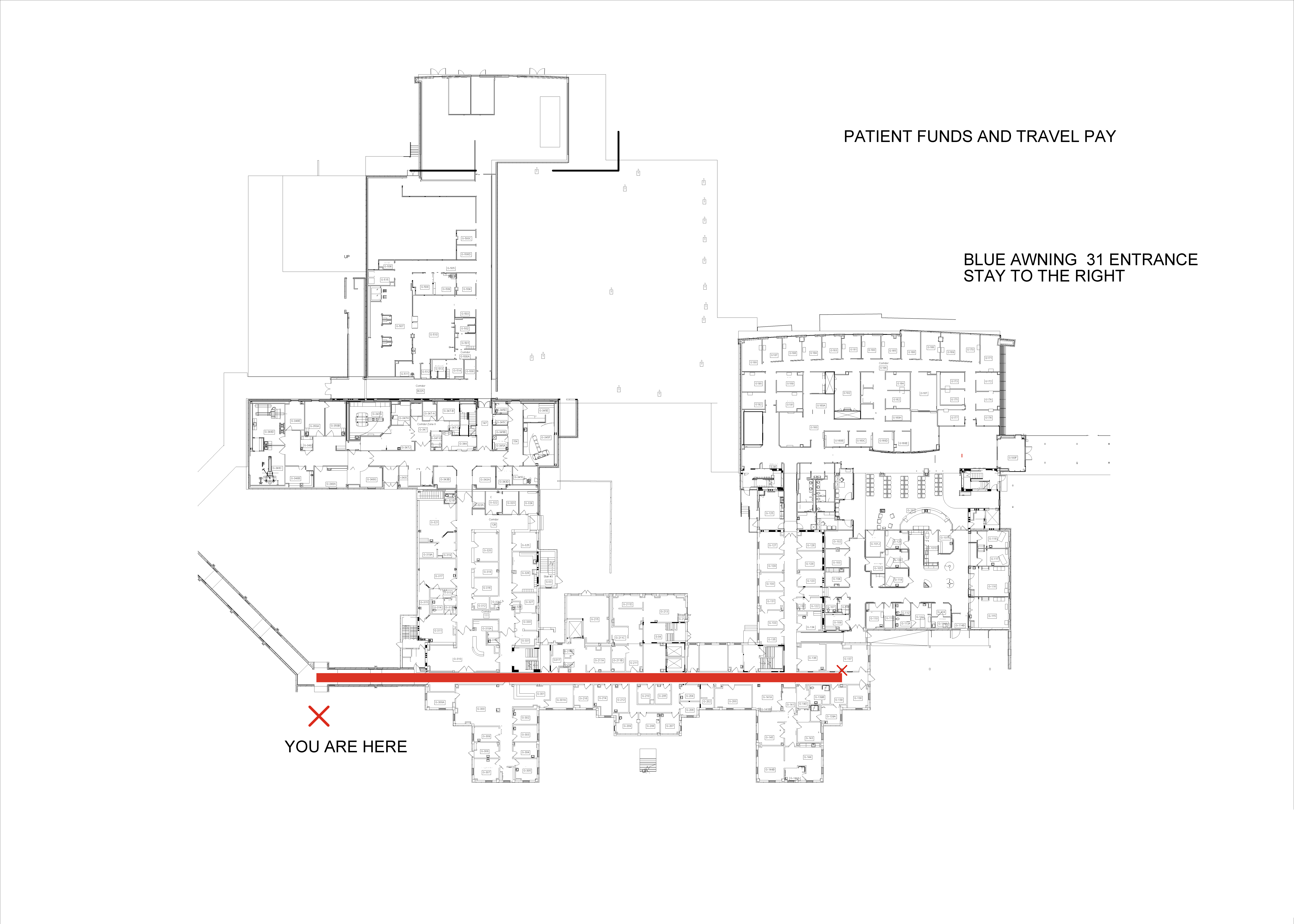 Blue Awning to Patient Funds