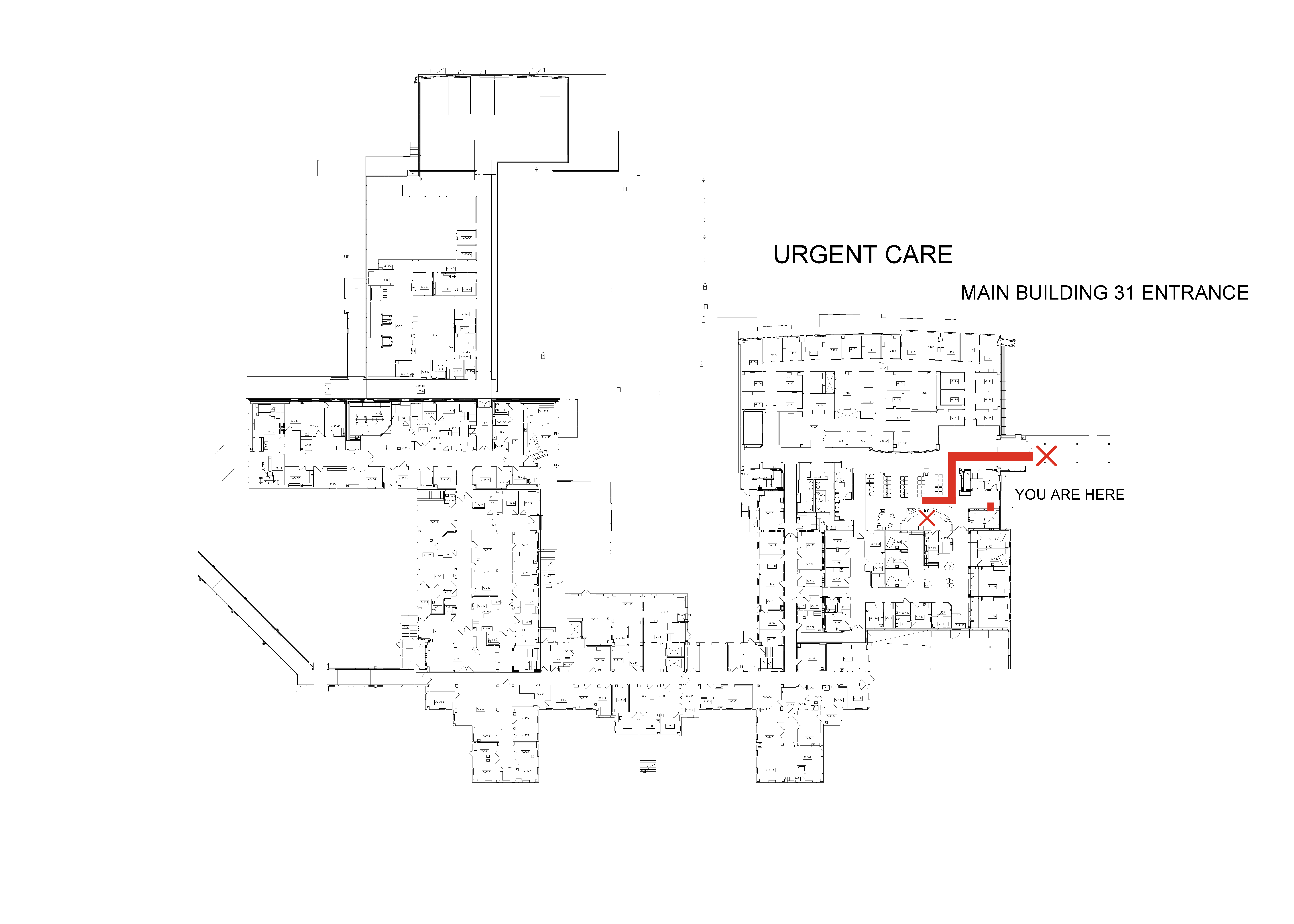 Main Entrance to Urgent Care