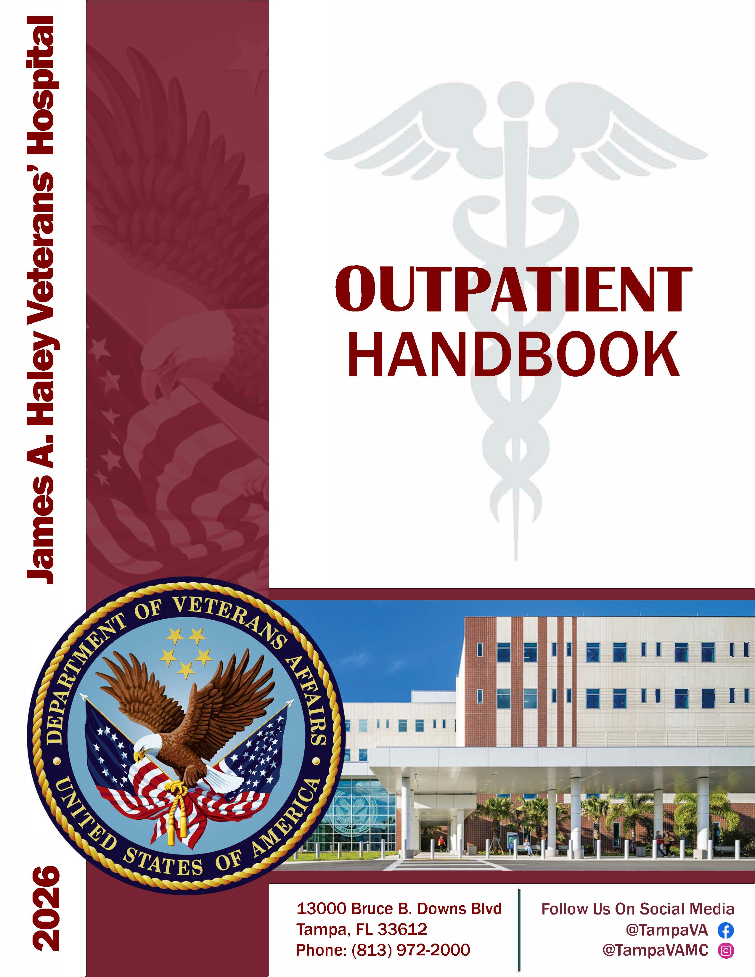 Cover of the 2026 Outpatient Handbook.