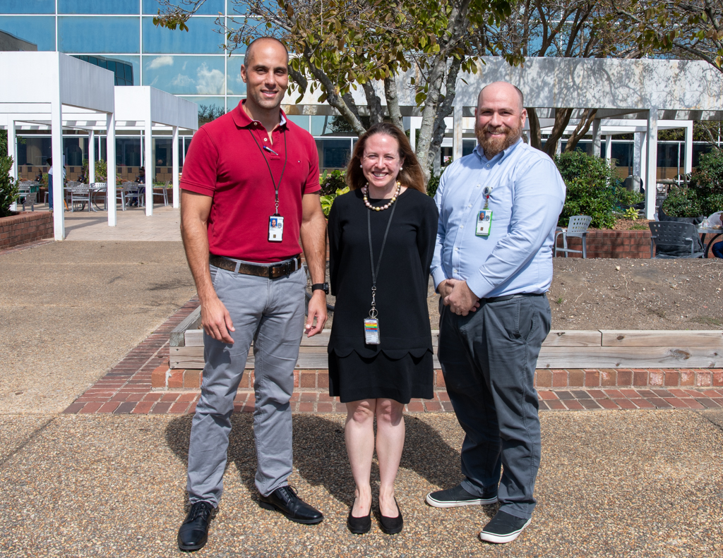 3 People standing together