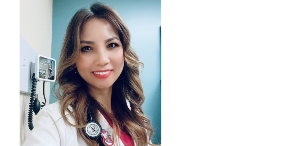 Ngoc Duong, a physician assistant 