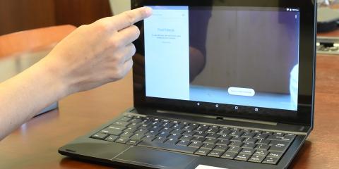 Tablet computer.