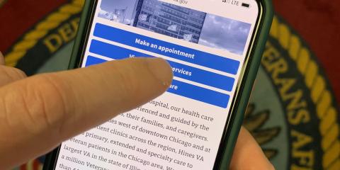 Hines VA New Website is Optimized for Mobile Users