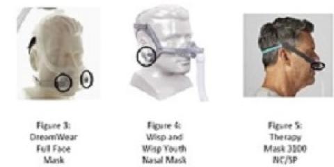 CPAPs with magnetic closures subject to recall