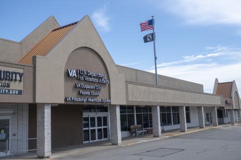 Exterior of Fayette County VA Outpatient Clinic