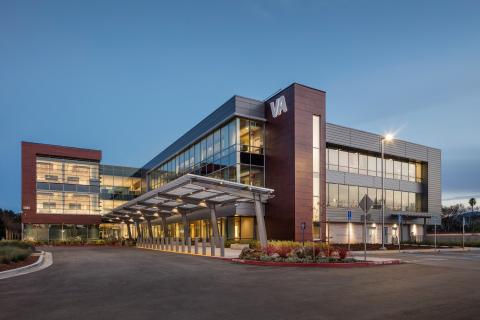 Outer view of San Jose VA Clinic/Vet Center