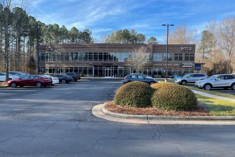 The Medical Building that the Raleigh Vet Center is in