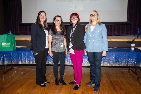 Dr. Juliana Hall, Dr. Juliana Hall, DNP, APRN, ANP-BC, SAVAHCS Polytrauma/TBI Program Manager receives recognition  during an award ceremony 
