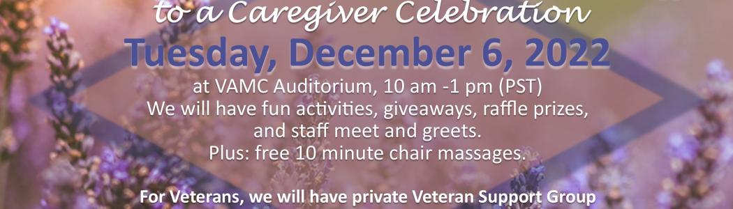 Caregivers Celebration Event December 06, 2022 Ad