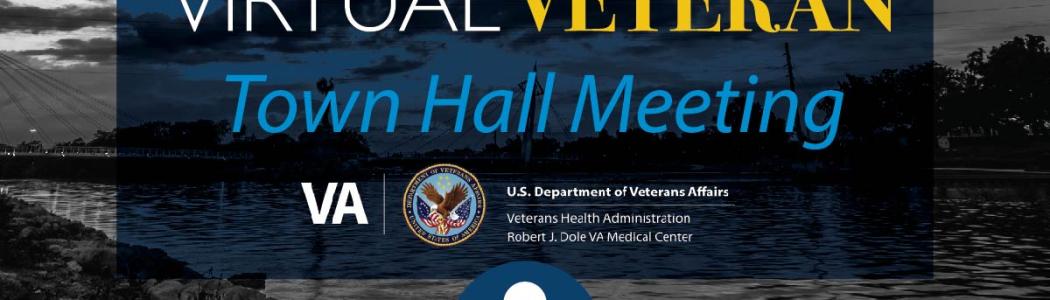 Announcing Dole VAMC Town Hall meeting on Wednesday, January 18, 2023.